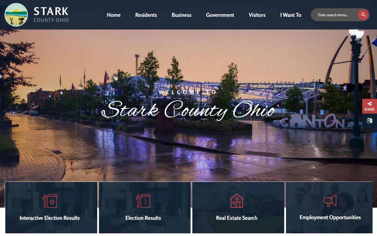 Stark County Court records official county government portal